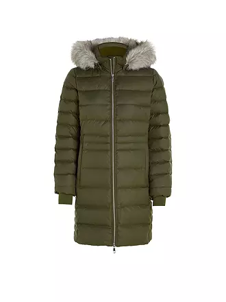 TOMMY HILFIGER | Steppmantel
Marke: TOMMY HILFIGER
Farbe: weiss
Kategorien: Mode,Damen

Ärmellänge: Langarm
Material: Polyester / Polyamid,Nylon,Daune,Kunstfell
Kragenform: Kapuze
Musterung: Unifarben
Passform (Oberbekleidung): Regular
Stil: Casual
Details: Steppung,Ein | olive